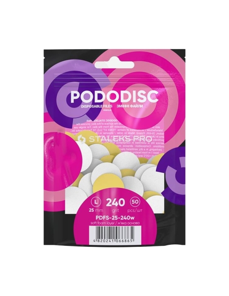 Staleks - Lime adesive per disco pedicure 240W 25mm 50pz.
