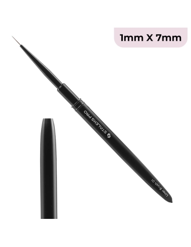 Staleks - Pennello liner larghezza 1mm - lunghezza 7mm