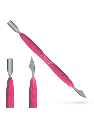 Staleks - Spingicuticole arrotondato e a scalpello Uniq 10 Type 3 Gummy