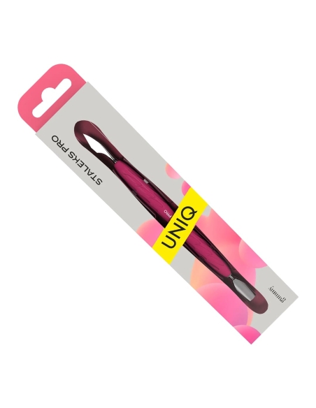Staleks - Spingicuticole arrotondato e a scalpello Uniq 10 Type 3 Gummy
