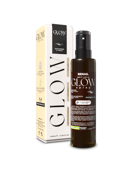Glow Spray- Cheratina e Acido Ialuronico - Zucchero a Velo