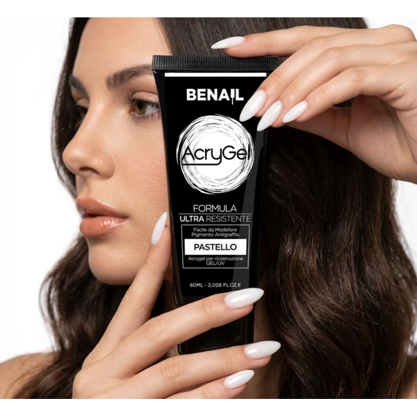 AcryGel 60ml - Bianco Pastello | Spedizione in 24H | Benail it