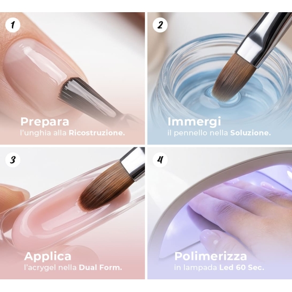 AcryGel 60ml - Nude | Spedizione in 24H | Benail it