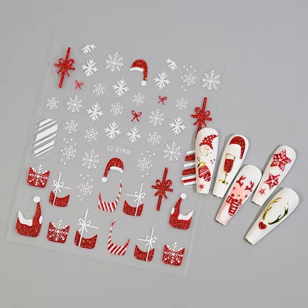 Adesivi Nail Art Natale