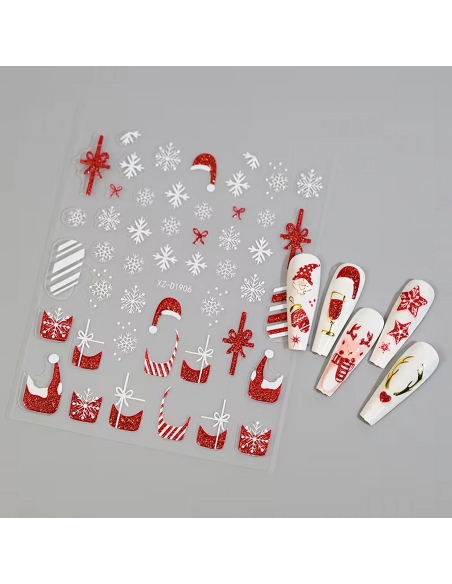 Adesivi Nail Art Natale
