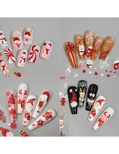 Adesivi Nail Art Natale