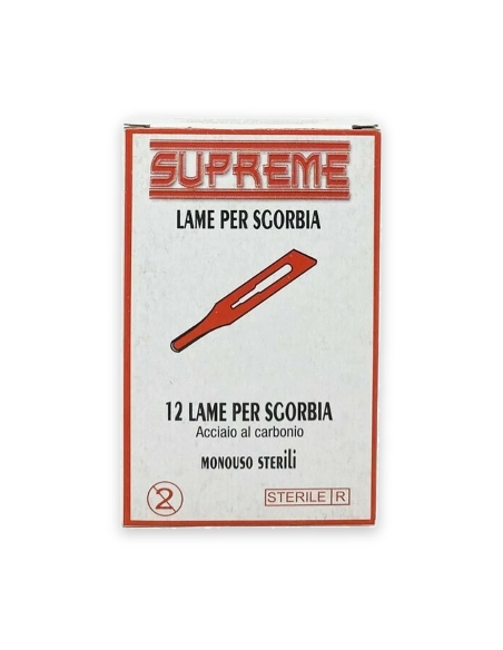 Lama Sgorbia Monouso n.12 - pz.12