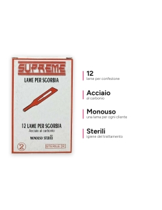 Lama Sgorbia Monouso n.12 - pz.12 2