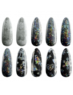 Foil Christmas Snow Spedizione in 24H Benail it