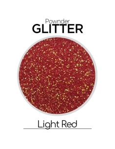 Glitter Powder Light Red