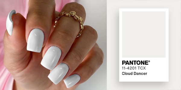 Pantone 2026 Cloud Dancer: come usare il colore dell'anno sulle unghie